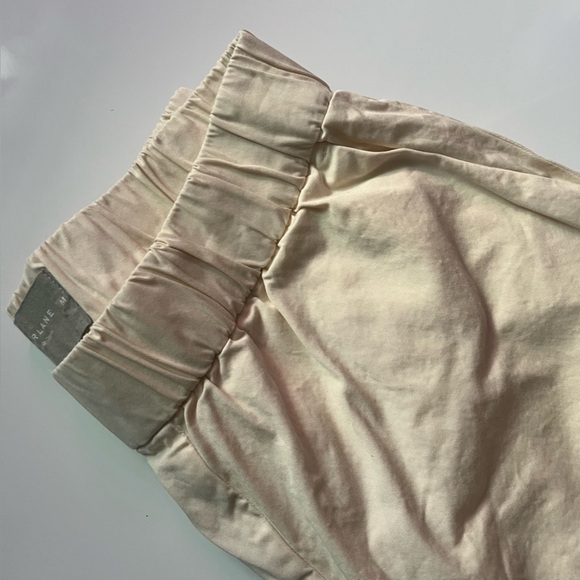 Everlane • Cotton Twill Easy Pant Pull On Cream/Ivory Women's Pants - Picture 7 of 10